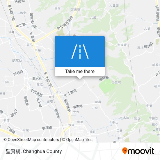 聖賢橋地圖
