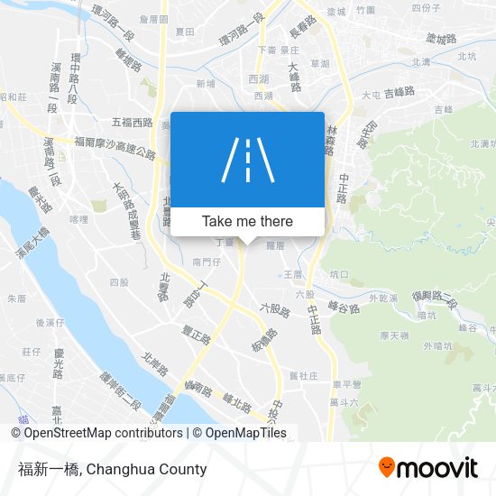 福新一橋地圖