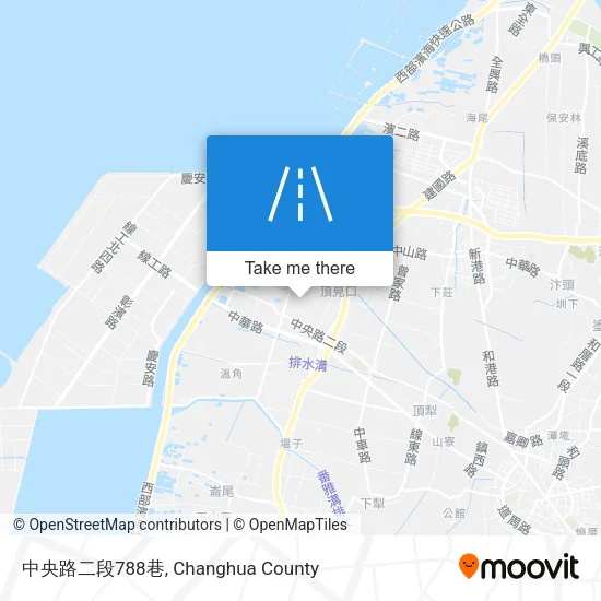 中央路二段788巷地圖