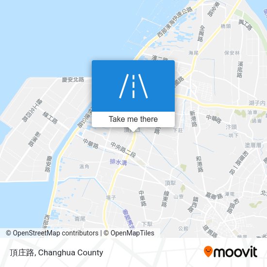 頂庄路 map