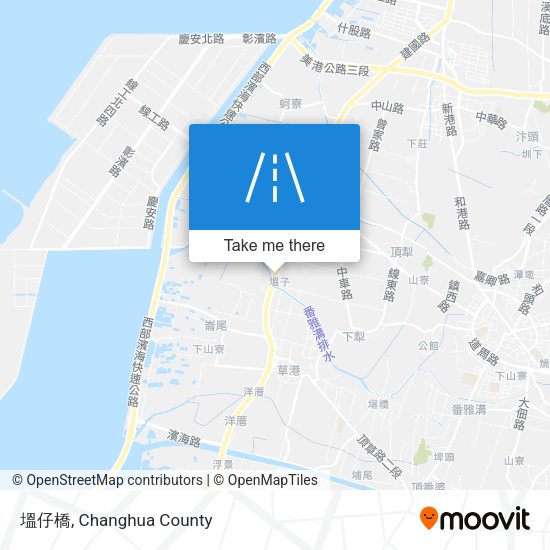 塭仔橋地圖