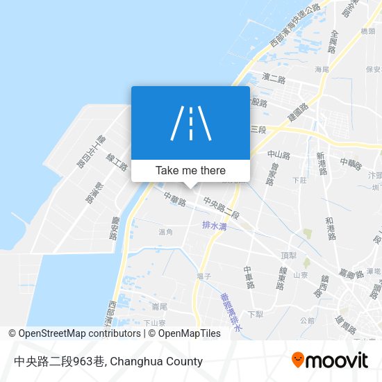 中央路二段963巷 map
