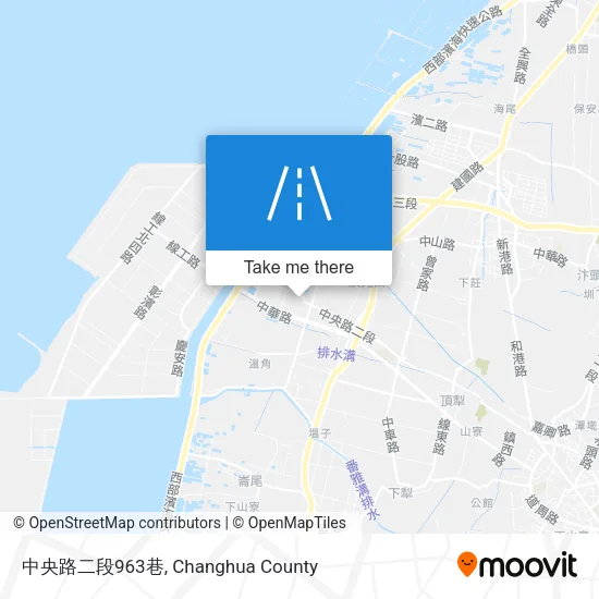 中央路二段963巷地圖