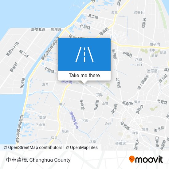 中車路橋 map