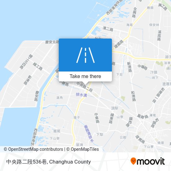 中央路二段536巷 map