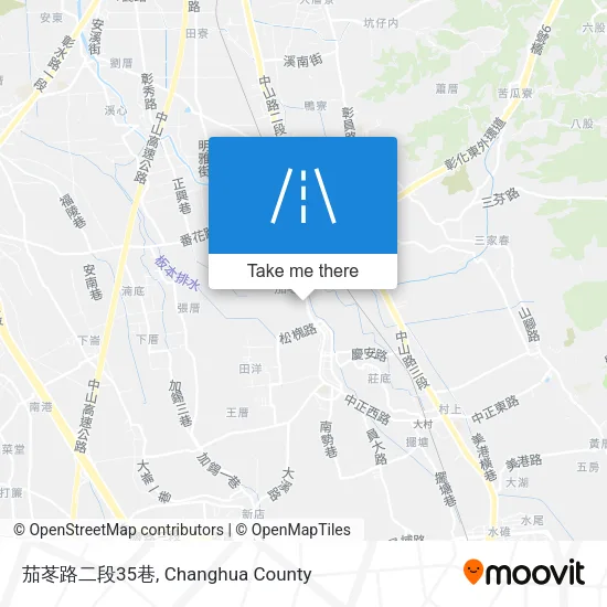 茄苳路二段35巷地圖