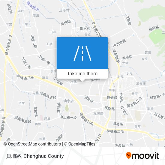 員埔路地圖