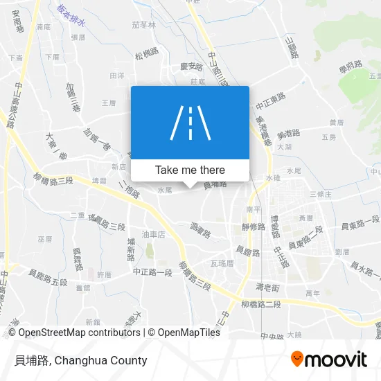 員埔路 map