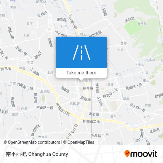 南平西街地圖
