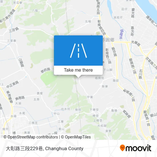 大彰路三段229巷地圖