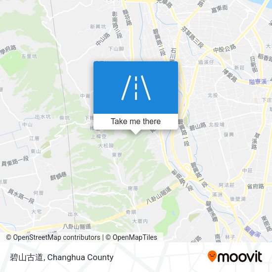 碧山古道地圖
