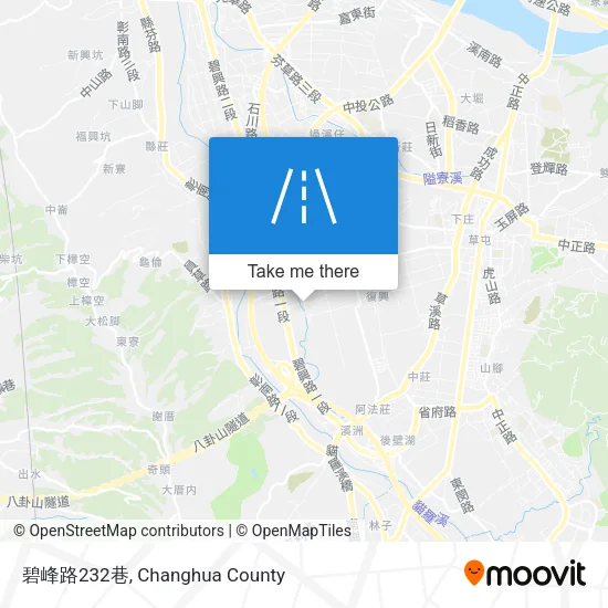 碧峰路232巷 map