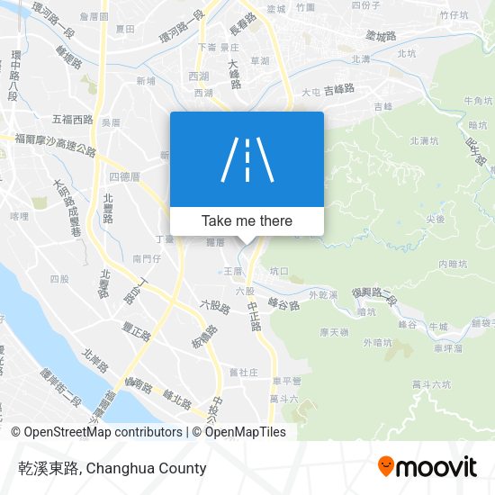 乾溪東路 map