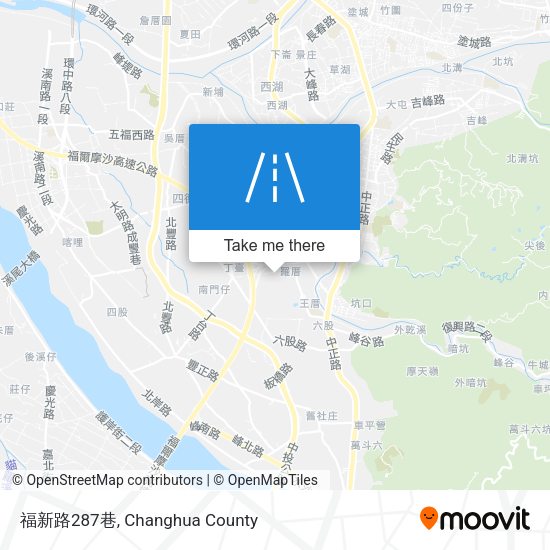 福新路287巷地圖