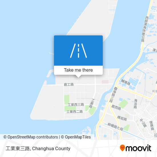 工業東三路地圖