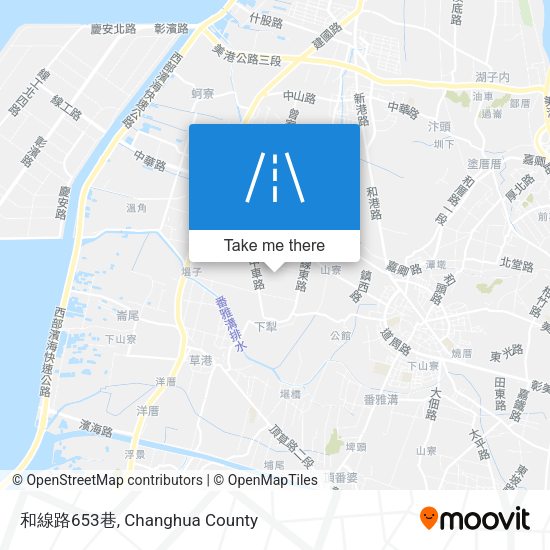 和線路653巷 map