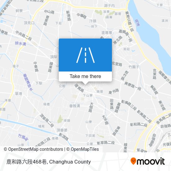鹿和路六段468巷地圖