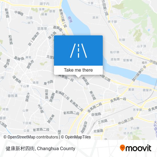 健康新村四街地圖