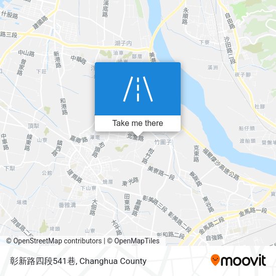 彰新路四段541巷地圖