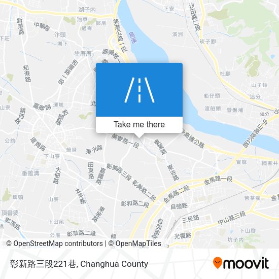 彰新路三段221巷地圖