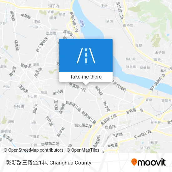 彰新路三段221巷地圖