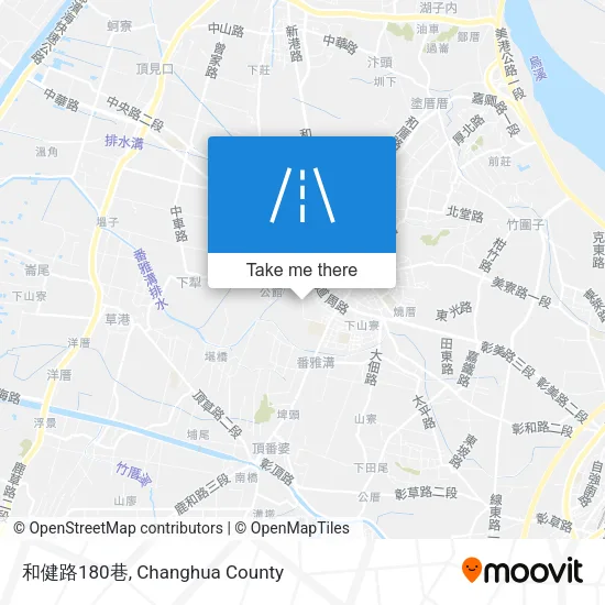 和健路180巷 map