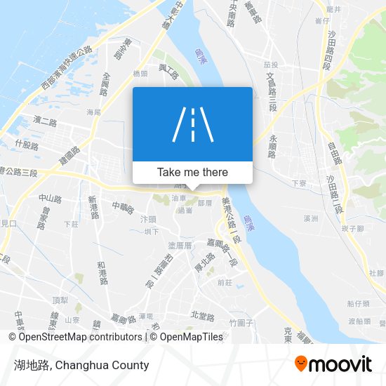 湖地路 map