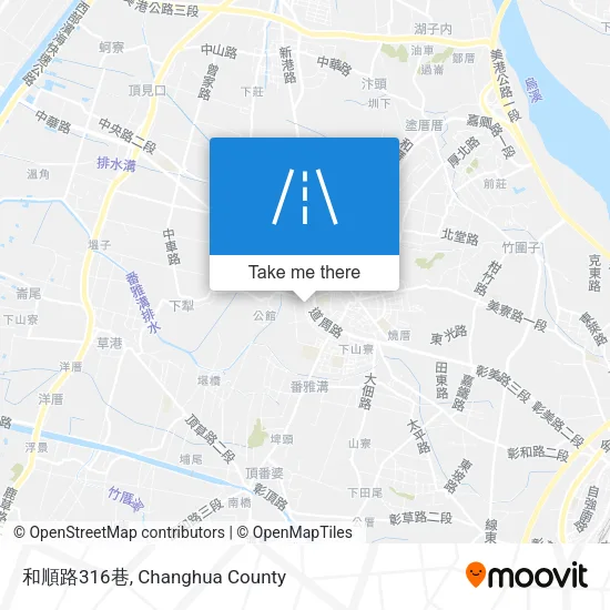 和順路316巷 map