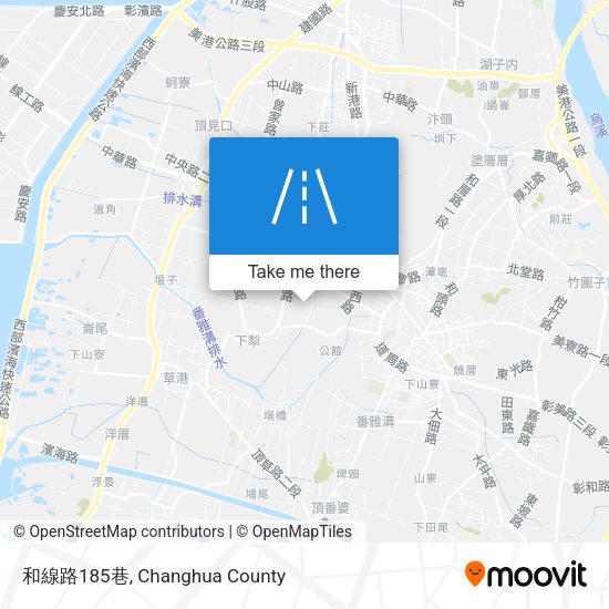 和線路185巷地圖