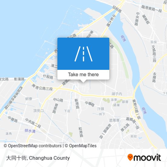 大同十街 map