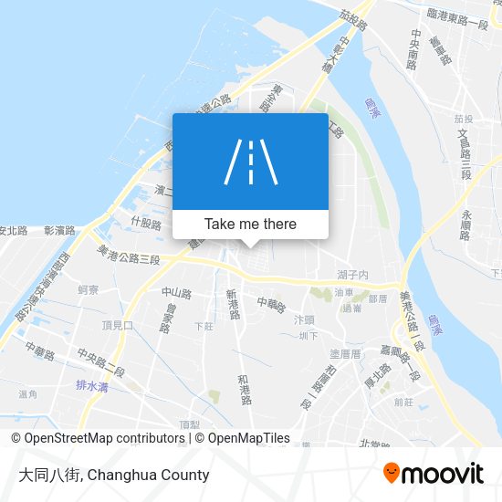 大同八街 map