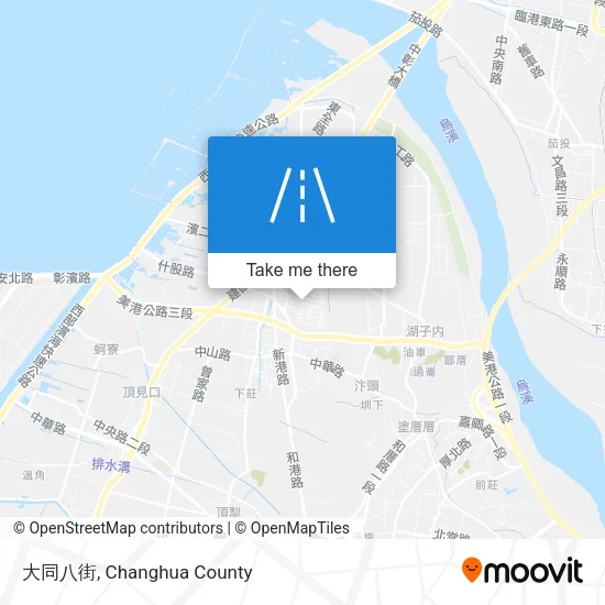 大同八街 map