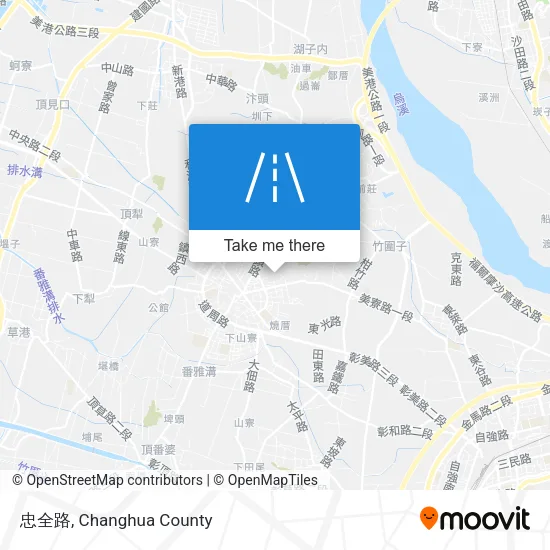 忠全路 map