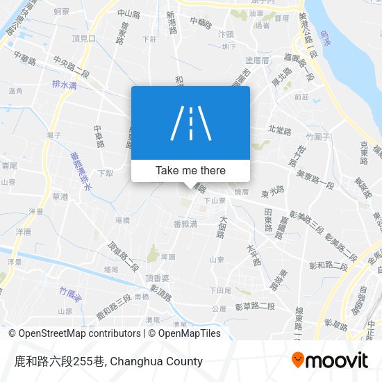 鹿和路六段255巷 map