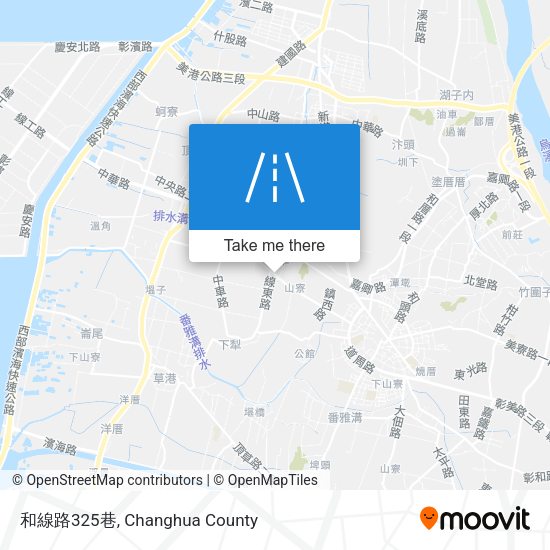 和線路325巷地圖