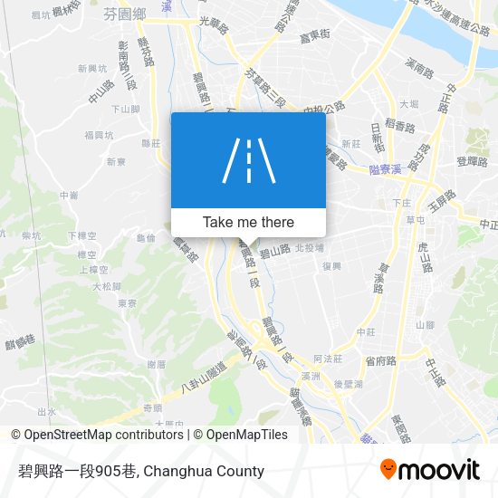 碧興路一段905巷 map