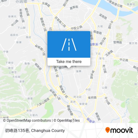 碧峰路135巷 map
