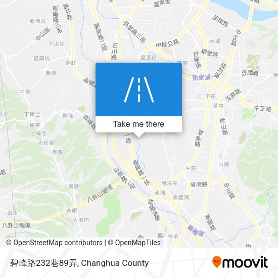 碧峰路232巷89弄 map
