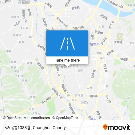 碧山路1033巷地圖
