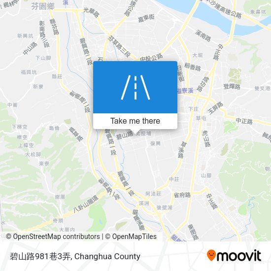 碧山路981巷3弄地圖