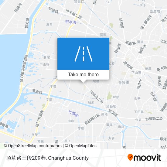 頂草路三段209巷 map