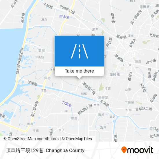 頂草路三段129巷地圖