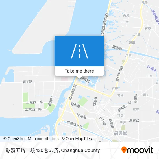 彰濱五路二段420巷67弄地圖