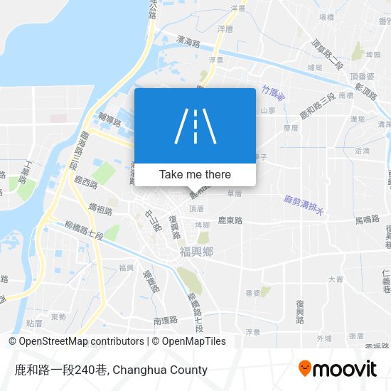 鹿和路一段240巷 map
