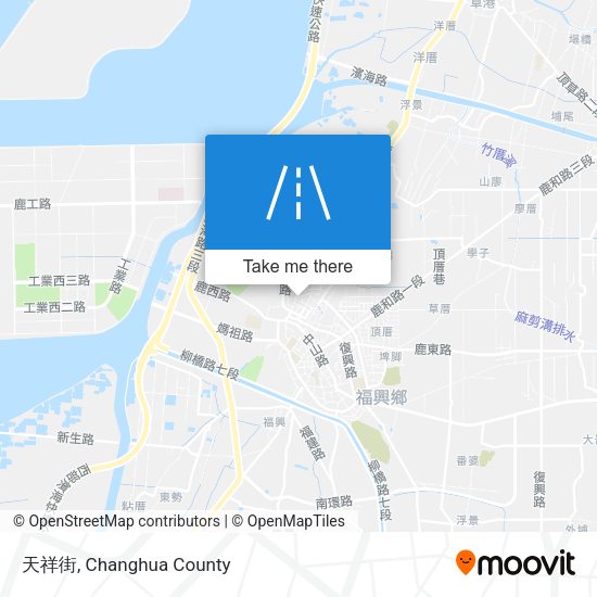 天祥街 map