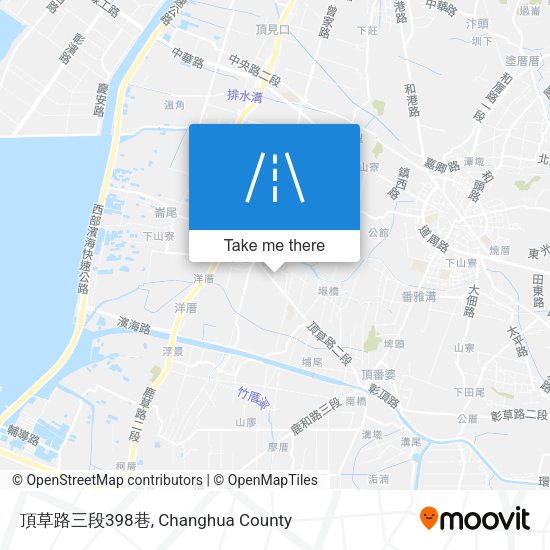 頂草路三段398巷 map