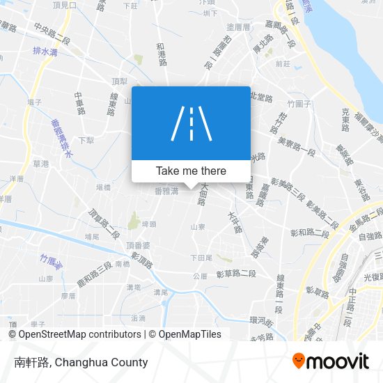 南軒路 map