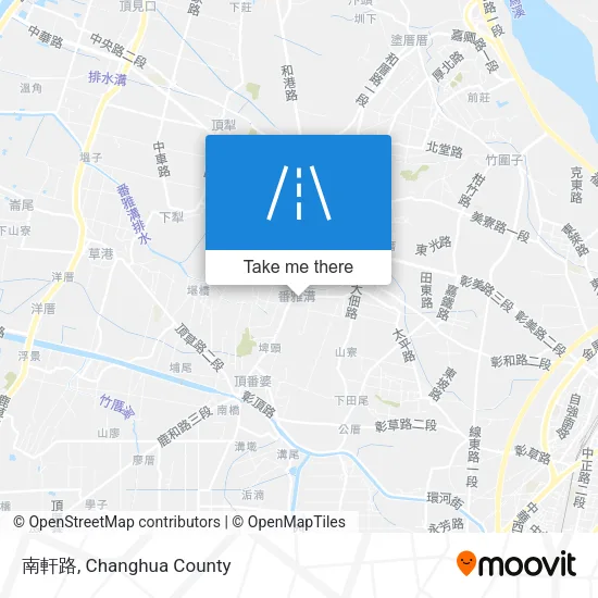 南軒路 map