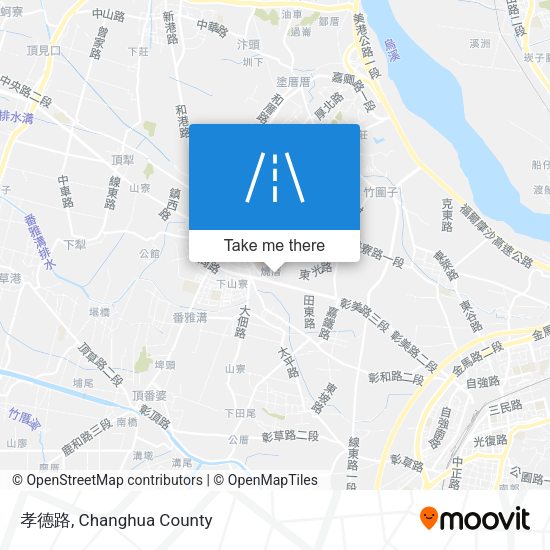 孝德路地圖