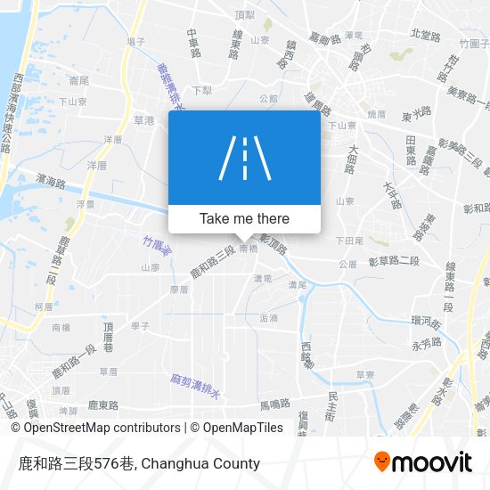 鹿和路三段576巷地圖